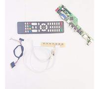 T.V53 controlador de pantalla tablero DIY kit para LTN140AT07 portátil PC LCD panel VGA HDMI RF USB 1366 * 768 14 pulgadas 40 pin WLED LVDS (LTN140AT07-K02)
