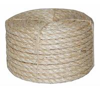 T.W. Evans Cordage Co. 22-210 Cuerda de sisal Trenzada, Canela