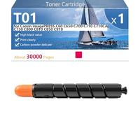 T01 Cartucho de Tóner para Canon imagePRESS C60 C650 C700 C710 C710CA C750 C800 C810 C850 C910 Impresoras, 30000 Páginas,Magenta-1 Pack
