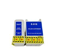 T017 T018 Cartucho de Tinta Compatible para Color lápiz óptico 680 Color 777 Color 777i 1000ics Impresoras(One Set)