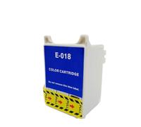 T017 T018 Cartucho de Tinta Compatible para Color lápiz óptico 680 Color 777 Color 777i 1000ics Impresoras(T018C)