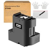 T04D1 04D1 Caja de Mantenimiento de Tinta Compatible para Epson XP 5100 5105 5150 Workforce WF 2860 2865 ET-M2750 ET-4750 ET-M2140 ET-M3140 ET-M3170 ET-M3180 ET-M111. 40 ET-M1180 (1 Pack)