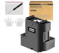 T04D1 / T04D100 Caja de Mantenimiento de Tinta Compatible para Epson ET-4850 ET-4856 ET-5150 ET-5170 ET-15000 ET-M1170 ET-M1180 ET-M2170 ET-M3170 Impresora Caja de Mantenimiento C13T04D100, 1 Pack