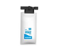 T05A Pack Tinta Compatible con Epson Workforce Pro WF-C878R | Impresión de oficina, documentos comerciales, alta capacidad, flujo de tinta estable, fácil reemplazo(Cyan)