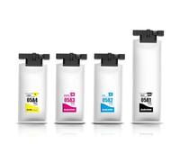 T05A Pack Tinta Compatible con Epson Workforce Pro WF-C878R | Impresión de oficina, documentos comerciales, alta capacidad, flujo de tinta estable, fácil reemplazo(1SET)