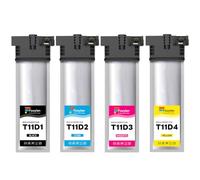 T11D1-T11D4 - Cartuchos de repuesto para Epson T11D1 T11D2 T11D3 T11D4 Compatible con Epson Workforce Pro WF-C5890DWF, Workforce Pro WF-C5390DW (BAM), Workforce Pro WF-C5390DN (paquete de 4)