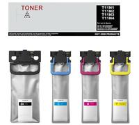T11N1 T11N2 T11N3 T11N4 Pack 4 Toner Multicolor Compatible con Epson C13T11N140 C13T11N240 C13T11N340 C13T11N440