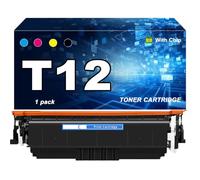 T12 Cartucho de Tóner remanufacturado de Alta Capacidad de Repuesto para impresoras para Canon imageCLASS X LBP1333C MF1333C e i-SENSYS X C1333i C1333P C1333iF