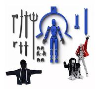 T13 Figura de acción con sudadera Dummy13 Robot Magnético Impreso en 3D con Articulaciones Múltiples Juguete Móvil de Ensamblar para Decoración de Escritorio para la Casa