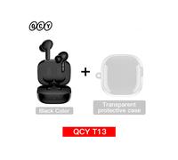 (T13 Negro con Estuche) QCY T13 Auriculares Inalámbricos Inteligentes BT5.1 TWS Auriculares con 4 Micrófonos