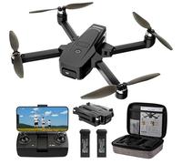 T18SD Drone con Cámara 4K para Adultos,5GHz WIFI Motor Sin Escobillas FPV Drone,Clase 4 Resistencia al Viento y Flujo óptico,RC Quadcopter Drones para Principiantes y Niños,30 Mins de Vuelo,Negro