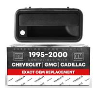 T1A Manija exterior de puerta, lado derecho exterior del pasajero, repuesto para camioneta Chevy y GMC 1500 2500 3500 1995-2000, compatible con Tahoe, Cadillac Escalade, Suburban 1995-1999, Yukon