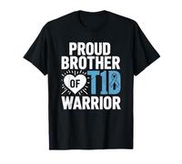 T1D orgulloso hermano de la diabetes conciencia tipo 1 Camiseta