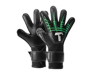 T1TAN Fluo Beast Junior 3.0 - Guantes de Portero para niños - con protección para los Dedos - Guantes de fútbol para niños - Los Profesionales del Futuro - Tallas 5