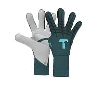 T1TAN Petrol Beast 3.0 - Guantes de Portero - con protección para los Dedos - Guantes de fútbol para porteros - Talla 8