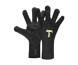 T1TAN Rebel 2.0 Black-out - Guantes de Portero - Guantes de fútbol para porteros - sin protección para los Dedos - Talla 10