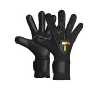 T1TAN Rebel 2.0 Black-out Junior - Guantes de Portero para niños - Guantes de fútbol para porteros - sin protección para los Dedos - Talla 4