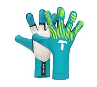 T1TAN Rebel 2.0 Sky Blue - Guantes de Portero - Guantes de fútbol para porteros - sin protección para los Dedos - Talla 6