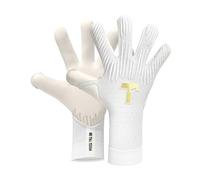T1TAN Rebel 2.0 White-out - Guantes de Portero - Guantes de fútbol para porteros - sin protección para los Dedos - Talla 11
