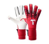 T1TAN Red Beast 3.0 - Guantes de Portero - con protección para los Dedos - Guantes de fútbol para porteros - Talla 7