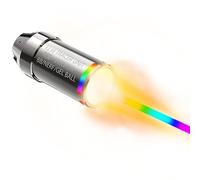 T238 -RGB+ Airsoft Tracer, Spitfire Tactical Tracer Unidad para Airsoft/NERF/Gel Blaster, Tracer y Arco Iris Modos Trazador, Modo Trazador, Modo Arco Iris y Siete Modos Monocromo disponibles (Plata)