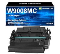 T2TONER Cartucho de tóner remanufacturado W9008MC para impresora HP Laserjet Managed E50145dn MFP E52645dn Flow E52645c 1B
