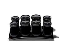 T3 - Juego de rodillos calientes volumétricos con 4 rodillos calientes de 44 mm y 4 38 mm con control de temperatura dual y calentadores de cerámica