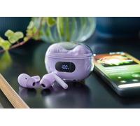 T313AE Auriculares True Wireless Stereo (TWS) Dentro de oído Llamadas/Música/Deporte/Uso diario USB Tipo C Bluetooth Púrpura