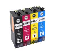 T40D1 T40D2 T40D3 T40D4 Cartucho de Tinta de Pigmento de inyección de Tinta for Impresora Compatible, Compatible con Epson SureColor SC-T2100 SC-T3100 SC-T5100ink(T40D1-4 1set)