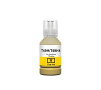 T49H T49H1 T49H2 T49H3 T49H4 Color Compatible Recarga de Tinta de Pigmento para SC-T3100X SC-T3170X SC-T3170X24 Suministros de Impresora(Yellow)