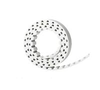 T5 PU Correa Abierta Ancho: 30 mm T5 Correa Síncrona Abierta Poliuretano Blanco Correas transmisión(25 meter)