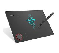T608 Art Graphics Ding Tablet Creación de Arte Digital Boceto 8 x 6 Pulgadas con Estilo sin batería 8 Puntas de lápiz 8192 Niveles de presión 4 Teclas de Acceso Directo Personalizables Controlador de
