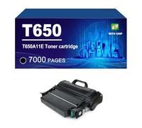 T650 T650A11E Cartuchos De Tóner Compatibles para Lexmark T650DN T650DTN T650N T652DN T652DTN T652N T654DN T654DTN X658DFE X658DME X658DTE X658DTF X658DTME XS658dfe MFP,T650A11E-1 Pack