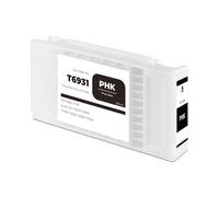 T6931-T6935 Cartucho Tinta Compatible con Epson T3000 T5000 | Tinta Pigmentada, Con Chip, Impresión Profesional, Flujo Estable(Phk)