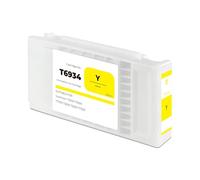 T6931-T6935 Cartucho Tinta Compatible con Epson T3000 T5000 | Tinta Pigmentada, Con Chip, Impresión Profesional, Flujo Estable(Y)