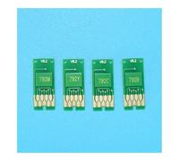 T7891 T7892 T7893 T7894 789XXL ARC Chip de reinicio automático Apto for impresoras Epson Workforce Pro WF-5110 WF-5190 WF-5620 WF-5690(T7891-4 ARC Chip)