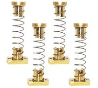 T8 Anti-Retroceso Tuercas, CESFONJER 4 juegos Tuerca de eliminación de espacio del husillo T8, Impresora 3D Tuerca con Resorte para Ender 3 Ender 3s Ender 3 Pro V2 CR-10 de 8 mm Acme Threaded Rod