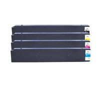 T858 T8581 Cartucho de Tinta C13T858100 Paquete de 4 compatibles con Suministros de Impresora Workforce Enterprise WF-C20590 WF-C20590 D4TWF C13T858100(One Set 4 Colors)