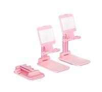 (T9Pink) Mobile phone holder, tablet holder with adjustable angle and height