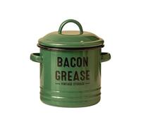 Ta - Con filtro y raspador | Bote reutilizable para almacenar para cocinar, separador de grasa para tocino y carne, fácil de verter y limpiar, lavable en lavavajillas, A