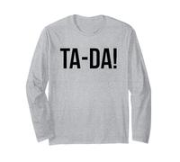 Ta-Da Sign That Says Ta Da Magic Show Sarcastic Coworker Manga Larga