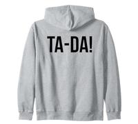 Ta-Da Sign That Says Ta Da Magic Show Sarcastic Coworker Sudadera con Capucha