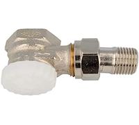TA Heimeier 3711-02.000 V-exakt II - Pieza inferior para termostato (con rosca de reducción, niquelada, esquina 1,27 cm, kvs 0,86)
