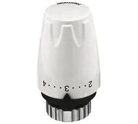 TA Heimeier 6700-00.500 Cabezal termostático DX con sensor incorporado, tapa de báscula blanca RAL 9016