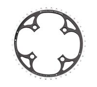 TA Plato Chinook, 4 braz., ext., círc. aguj. de 104 mm, fijación de 18 mm negro 48 dientes