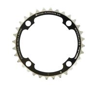 TA Plato Chinook, 4 brazos, medio, círculo de agujeros de 104 mm negro 38 dientes