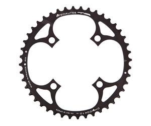 TA Plato Chinook11, 4 brazos, ext., círc. aguj. de 104 mm, fij. de 18 mm negro 46 dientes