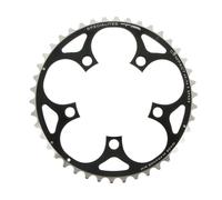 TA Plato Compact, 5 brazos, 94 mm Círculo de cambios negro 42 dientes