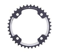 TA Plato Cross, 4 brazos, exterior, círculo de agujeros de 120 mm negro 44 dientes