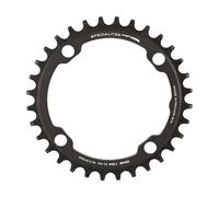 TA Plato ONE 104, 4 brazos, círculo de agujeros de 104 mm negro 32 dientes